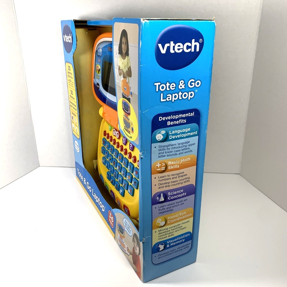 VTECH Tote & Go Laptop Learning Toy Educational Game Exclusive Color NIB - Picture 8 of 14